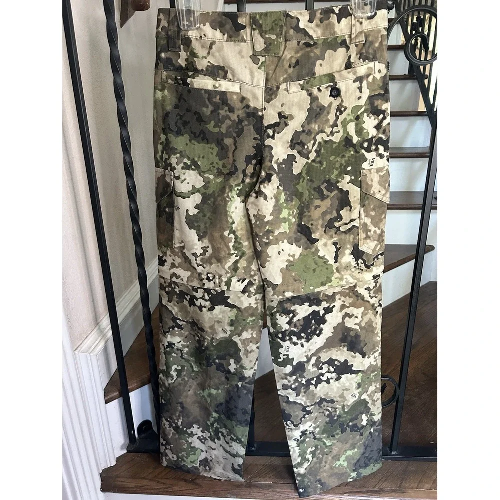 Boy's Size Medium 10-12 Magellan Outdoors Hunting Pants Veil Camo Convertible